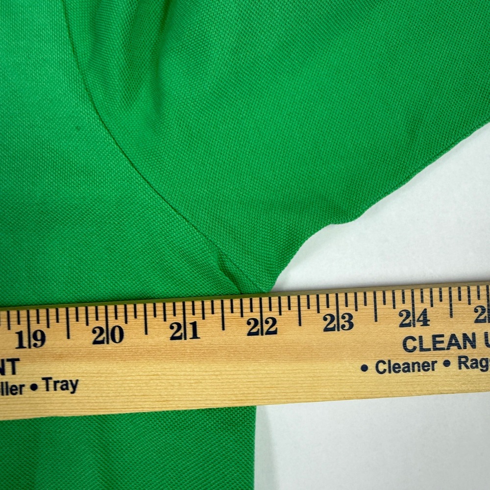 Polo Golf Ralph Lauren Mens M fits L Green Pima Cotton Short Sleeve Polo Shirt - Picture 9 of 11